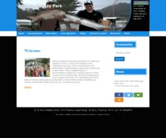 Tepuruholidaypark.co.nz(Te Puru Holiday Park) Screenshot