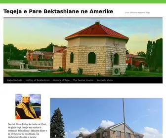 TeqEusa.org(Teqeja e Pare Bektashiane ne Amerike) Screenshot