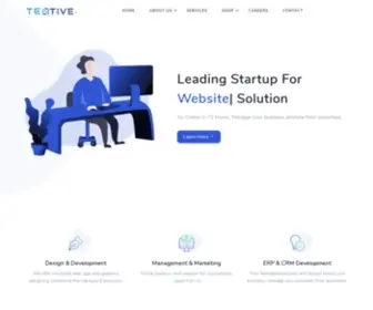 TeqTive.in(Teqtive IT Services) Screenshot