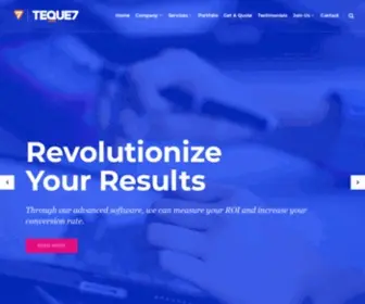 Teque7.com(Site Maintenance) Screenshot