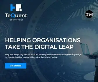 Tequent.com(Software Development Company & IT Consulting Services) Screenshot