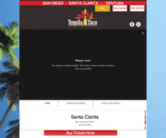 TequilaandtacomusicFestival.com(Tequila &amp; Taco Music Festival) Screenshot