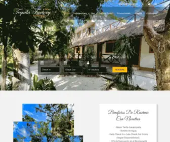 Tequilahotel.com(Descanso Tequilero) Screenshot