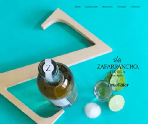 Tequilazafarrancho.com(Tequila Zafarrancho 100% Agave) Screenshot