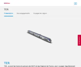 Ter-SNCF.com(TER SNCF) Screenshot