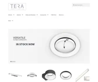 Tera.co.nz(Your quality lighting suppliers) Screenshot