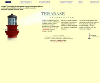 Terabase.com(Terabase® Corporation) Screenshot