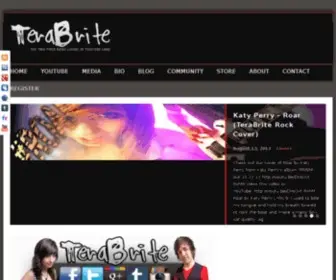 Terabrite.tv(The official TeraBrite site. TeraBrite) Screenshot