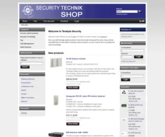 Terabyte-Sicherheitstechnik.de(Sicherheitstechnik von Honeywell Esser Novar effeff) Screenshot