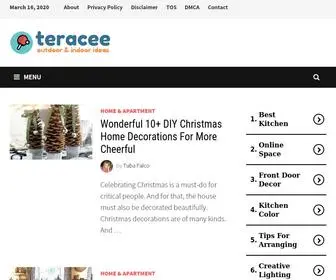 Teracee.com(DIY, Decor, Design, Indoor, Outdoor, Garden and more) Screenshot