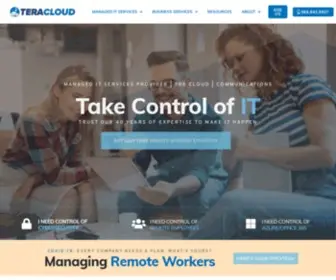 Teracloud.us(Managed IT Services Provider) Screenshot