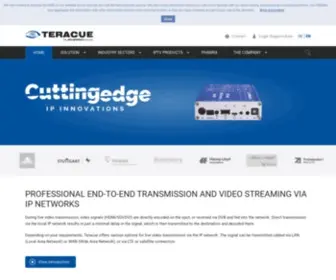 Teracue.com(Home) Screenshot