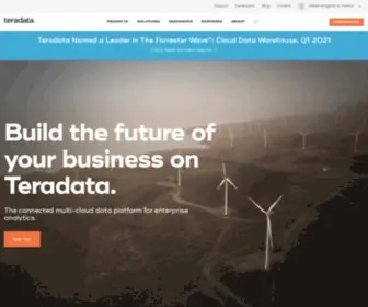 Teradata.co.uk(See why Teradata) Screenshot
