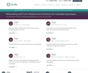 Terago.ca(TeraGo Networks) Screenshot