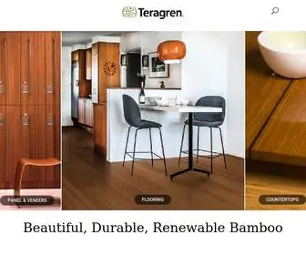 Teragren.com(Teragren Bamboo) Screenshot