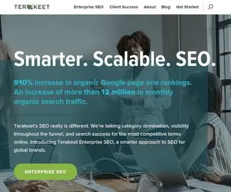 Terakeet.com(Owned Asset Optimization For Global Brands) Screenshot