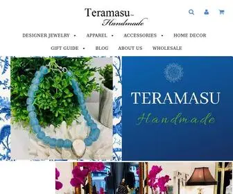 Teramasu.com(Discover exquisite handmade designer jewelry and chic women's fashion) Screenshot