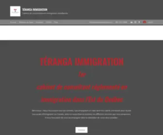 Terangaimmigration.com(Immigration Québec) Screenshot