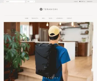Teranishibrand.com(Teranishi Studio) Screenshot