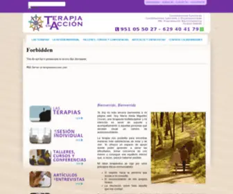 Terapiaenaccion.com(Terapia Humanista) Screenshot