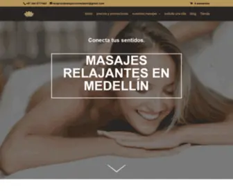 Terapiasderelajacionmedellin.com(Spa en Medellín) Screenshot