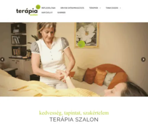Terapiaszalon.hu(Terápia Szalon Debrecen) Screenshot