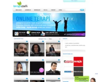 Terapi.com(Online terapi portalı) Screenshot