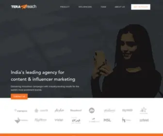 Terareach.com(Responsive Landing Page for Presenting Your Startup) Screenshot
