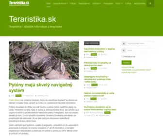 Teraristika.sk(Teraristika) Screenshot