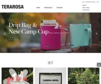 Terarosa.com(테라로사) Screenshot