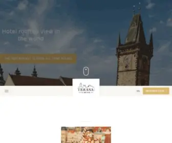 Terasauprince.com(Restaurace s terasou v Praze na Starom) Screenshot
