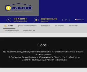 Terascom.com(TERASCOM INTERNATIONAL) Screenshot