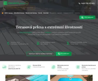 Terasova-PRkna.eu(Terasová) Screenshot