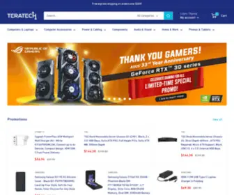 Teratech.com.au(Australia's most affordable computer and accessories store) Screenshot