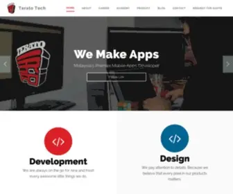 Teratotech.com(Terato Tech) Screenshot