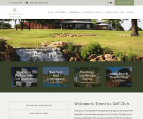 Teravistagolf.com(Teravista Golf Club) Screenshot