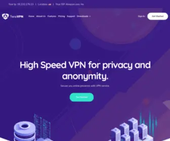 TeraVPN.com(Free Browser VPN App For Chrome) Screenshot