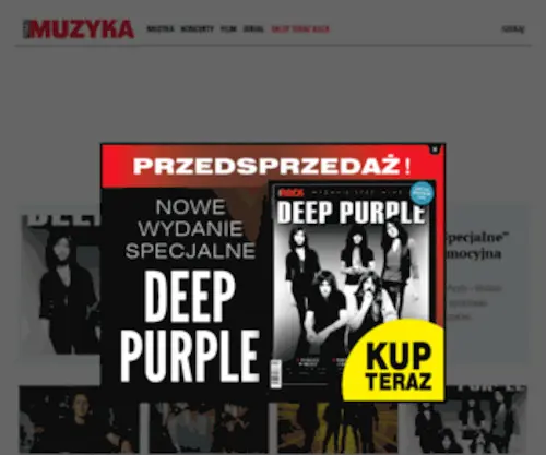 Terazrock.pl(Teraz Rock) Screenshot