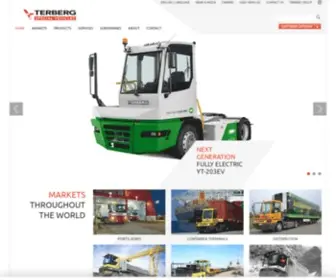 Terbergspecialvehicles.com(Terberg Special Vehicles) Screenshot