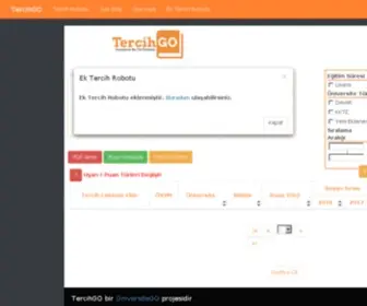 Tercihgo.com(TercihGOÖSYM TYT) Screenshot