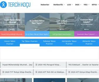 Tercihkocu.com(Tercih Koçu) Screenshot