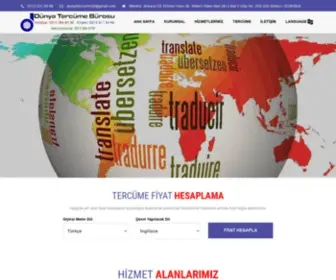 Tercumanlik.com(Dünya) Screenshot