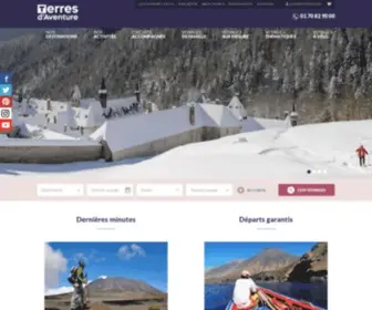 Terdav.com(Voyage d'aventure) Screenshot