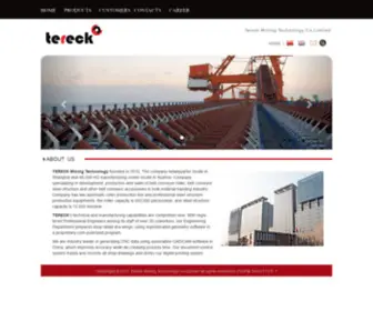 Tereck.com.cn(Tereck Mining Technology Co) Screenshot