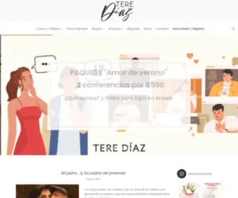 Terediaz.com(Tere Díaz) Screenshot