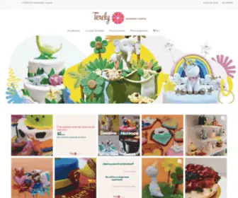 Terely.com(Pasteleria Terely) Screenshot