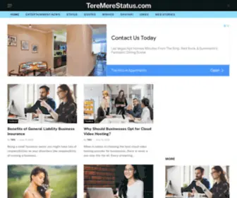 Teremerestatus.com(Entertainment, Education, Bollywood & Hollywood News-TMS) Screenshot