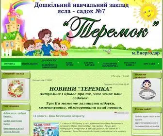 Teremok7.zp.ua(Головна) Screenshot
