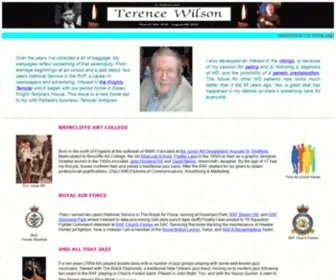 Terencewilson.website(Terence Wilson's Personal Pages) Screenshot