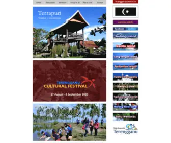 Terengganutourism.com(Terengganu Tourism information) Screenshot